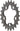 MSW Chainring - 22T 58mm BCD Inner Black