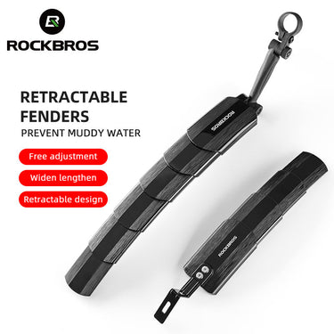 Adjustable Rear Front Fender Mudguard Road Mountain - Gio's Outdoors -ROCKBROSUSA