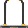 OnGuard PitBull Series U-Lock - 4.5 x 9" Keyed Black/Yellow Includes bracket