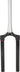 RockShox CSU - Reba Solo Air 27.5" Tapered Aluminum Steerer Diffusion BLK A7 130-150mm