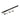 Robert Axle Project Kid Trailer Thru-Axle 1.75x217mm - Black