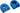 RaceFace Crank Boots: For Alloy Cranks 2-Pack Blue