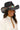 Embroidered Turquoise Flower Straw Cowgirl Hat - Gio's Outdoors -Cap Zone