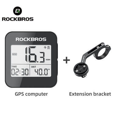ROCKBROS Smart GPS Speedometer - IPX6 Waterproof Cycling Computer - Gio's Outdoors -ROCKBROSUSA