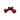 Miles Wide Anodized Cage Bolt Red Pair