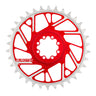 Burgtec 3mm Offset Thick Thin Chainring SRAM 8-Bolt 34T Red