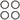Fulcrum R3-010 Ball Bearing Ring - 4 Pieces