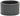 Wheels Manufacturing Aluminum Headset Spacer - 1-1/8" 20mm Black 1-each