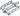 MKS Sylvan Touring Pedals - Platform Aluminum 9/16" Silver
