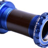 Wheels Manufacturing BSA 30 Bottom Bracket - English BSA Frame Interface ABEC-3 Bearings For 30mm Spindle Blue
