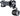 Ritchey Universal Stem Face Plate Accessory Mount: Supernova Black