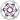 Hope Floating Disc Brake Rotor - 200mm 6-Bolt Purple