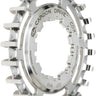 Gates Carbon Drive CDX CenterTrack Fin Line Freehub Rear Sprocket - 24t Shimano 9-Spline Fin Tooth Silver