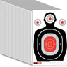 100 EZ2C 12"x18" Silhouette Shooting Target USA MADE Premium Targets for the Range, Gun Gifts (Peel-Off Pad 100) - Gio's Outdoors -EZ2C Targets