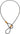 OnGuard Akita Cable for Saddles: 21" x 5m Gray/Orange