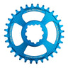 Burgtec GXP Boost 3mm Thick Thin Chainring 30 DeepBlue 
