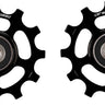 CeramicSpeed Pulley Wheels for SRAM AXS Road 12-Speed - 12 Tooth Alloy Black