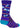 SockGuy Dragonflies Crew Socks - 6" Purple/Blue/Orange Small/Medium