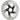 Reverse AirCon Disc Rotor 203mm - Black