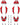 SIDI SRS Carbon Ground Inserts - Red 41-44