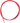 Odyssey Slic Kable Brake Cable - 1.5mm Red