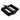 Gusset Merge Platform Pedals Black  