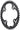 TruVativ Trushift 42T x 104mm BCD Steel Ring Black V4
