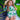 Kids Tropical Waves Rash Guard Swimsuit