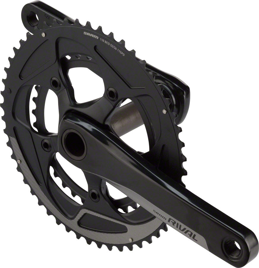 Gxp Spindle SRAM Rival 22 Crankset - 175mm 11-Speed 52/36t 110 BCD GXP Spindle Int ...