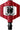 Crankbrothers Candy 2 Pedals - Dual Sided Clipless Aluminum 9/16" Red