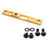 Freedom Coast Flat Mount Brake Adapter Front 0/+20 Gold