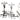 Hollywood Sport Rider SE2 Add-on 2 Bike Add on 2` Black 100lbs