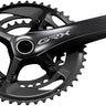Shimano GRX FC-RX810-2 Crankset - 170mm 11-Speed 48/31t 110/80 BCD Hollowtech II Spindle Interface BLK