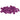 Halo 14g Alloy Nipple 12mm Purple 50/Count