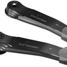 e*thirteen Helix Race Alloy e*spec Crank Arm Set - DUB 12mm Offset 155mm Self Extractor BLK