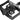 Xpedo GFX Pedals - Dual Sided Clipless with Platform Aluminum 9/16" Black