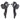 Sunrace ST-R91 Shift/Brake Levers STR91 Pair 3x9sp 2 to 1 Blk