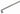 Sapim CX Ray 14g Bladed Spoke Silver 298mm 20/Count