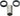 RockShox Rear Shock Mounting Hardware - 3-Piece 1/2" 10 x 22.2