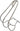 MKS Stainless Steel Cage Toe Clips Medium Silver