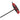 Wiha Tool Soft Grip Ball End Hex T-handle 5mm