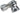 MSW Windstream Push 100 Inflator Head Silver