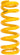Ohlins Rear Shock Lightweight Coil Spring - 365 lbs/in 57mm Stroke