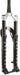 Manitou R8 Pro Suspension Fork - 29" 120 mm 15 x 110 mm 44mm Offset Crown Lockout BLK/Silver