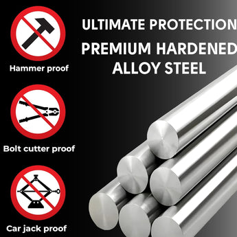 Xnito Folding Lock – 4-Digit Heavy-Duty Combo Lock