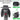 ROCKBROS Bike Trunk Bag 13L-25L Bike Rear Rack Bag - Gio's Outdoors -ROCKBROSUSA
