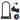 Abus Ultra 410K U-Lock Key 12mm 170x230mm 6.7''x9'' SH34 Black