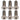 Better Bolts Titanium Water Bottle Cage Bolts 15mm Silver 6/Coun