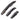 Sks Rowdy Pair 24 x 2.5` Composite Black 57mm / 2.25` 205g