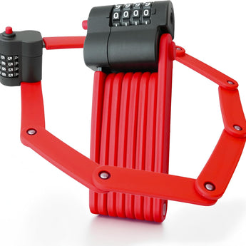 Xnito Folding Lock – 4-Digit Heavy-Duty Combo Lock
